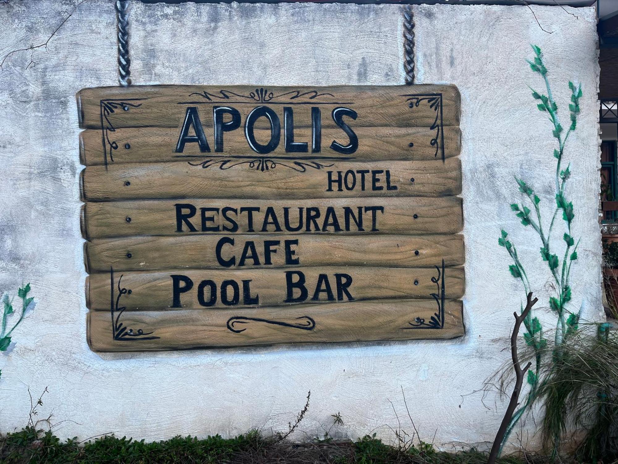 Apolis Hotel Mouzaki Bagian luar foto